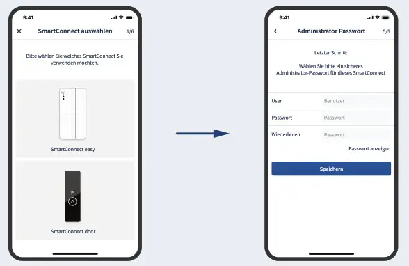 SmartWireless iOS SmartConnect easy - Onboarding