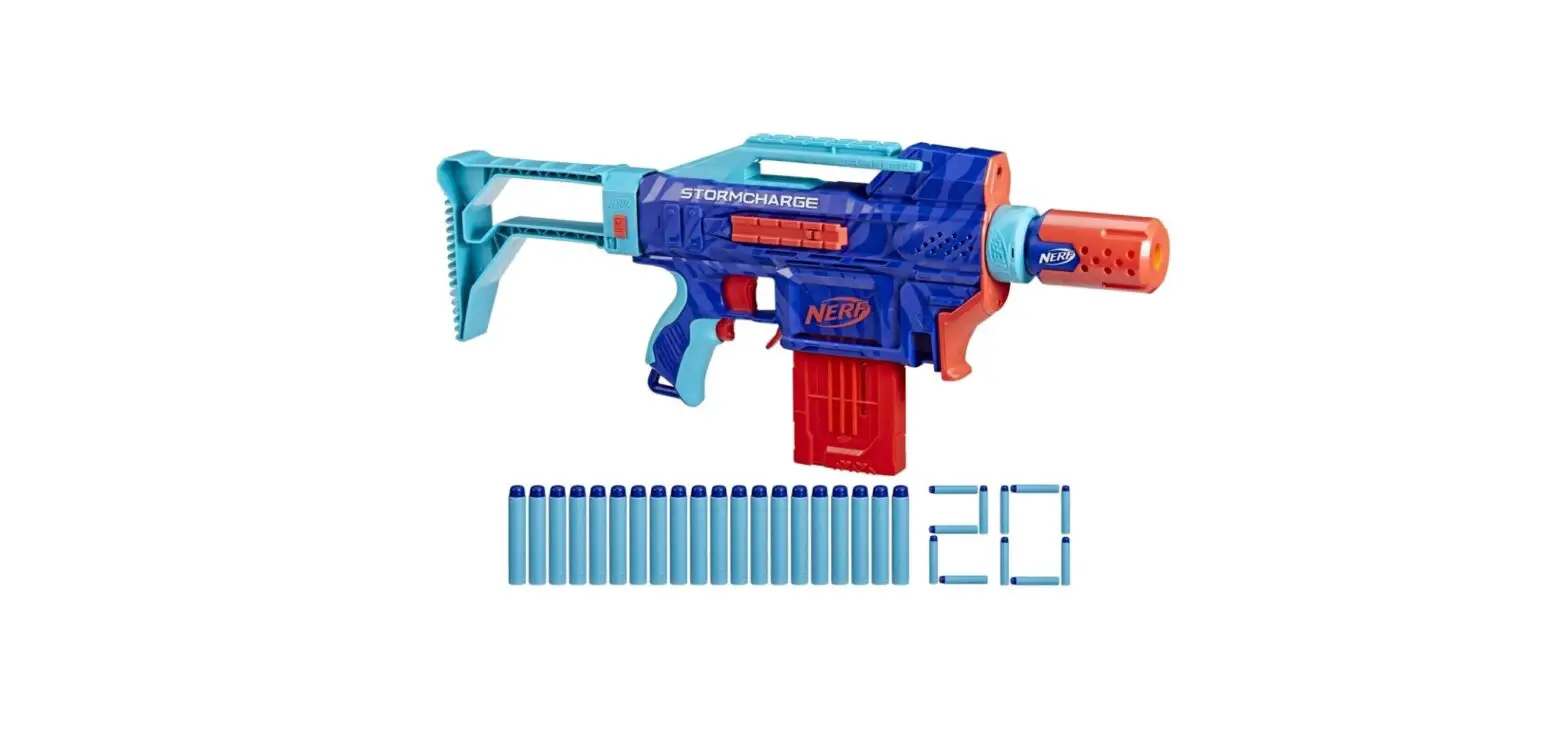 Hasbro F7376 Nerf Elite 2.0 Stormcharge Motorized Blaster Instruction Manual