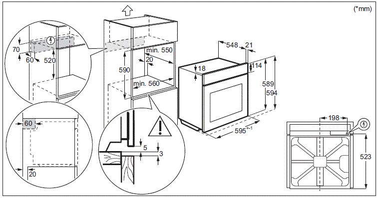 Electrolux-COB400X-Separate-Oven-FIG-4