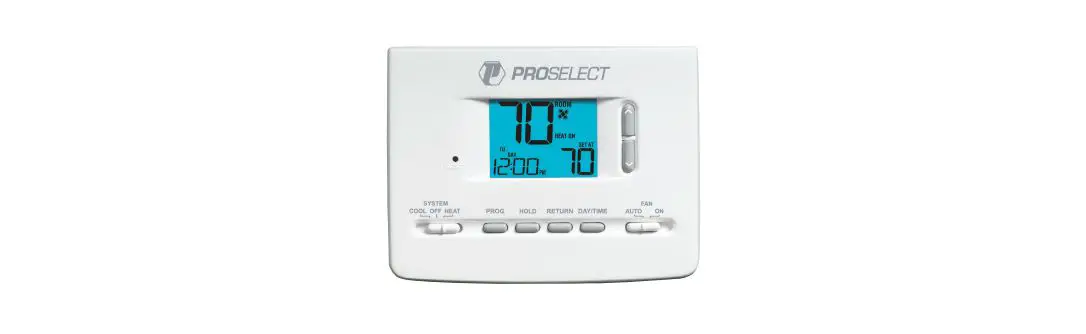 Proselect Pstsl11p52 Programmable Thermostat User Manual Proselect Pstsl11p52 Programmable Thermostat User Manual