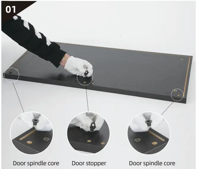 Seafuloy Nestfair W662S00002-1 Two Door Glass Display Cabinet with 4 Shelves - fig 12