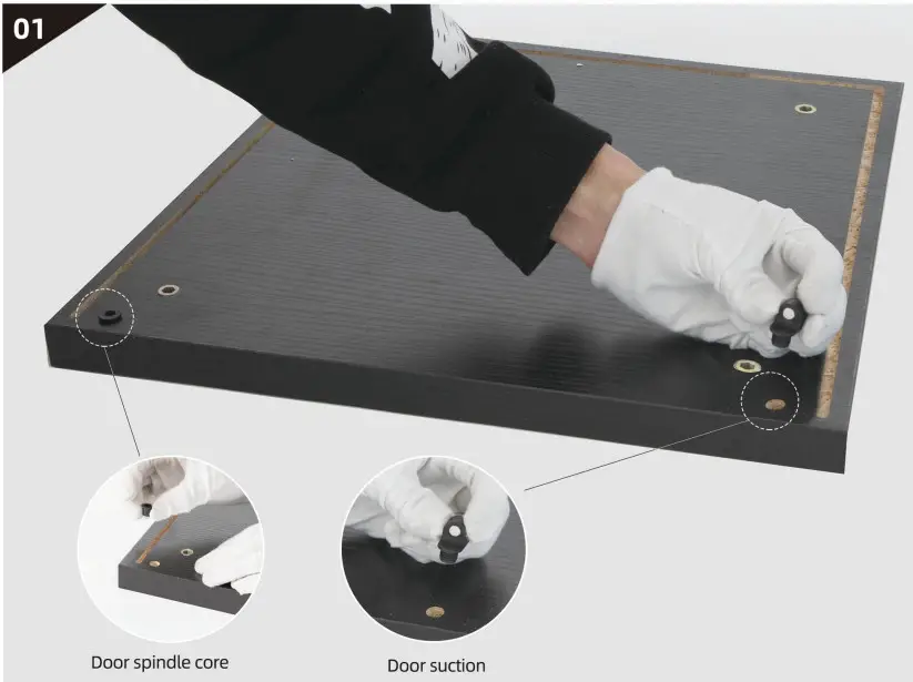 Seafuloy Nestfair W662S00002-1 Two Door Glass Display Cabinet with 4 Shelves - fig 4