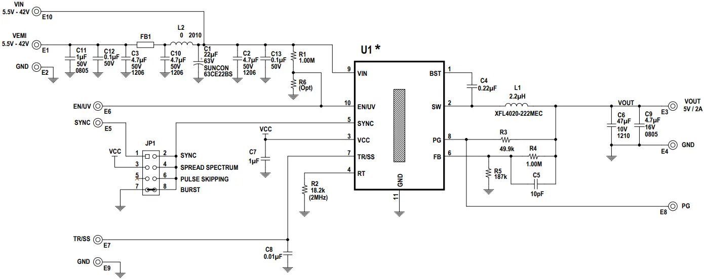 LT8609 Micropower Synchronous Step Down Regulator A8