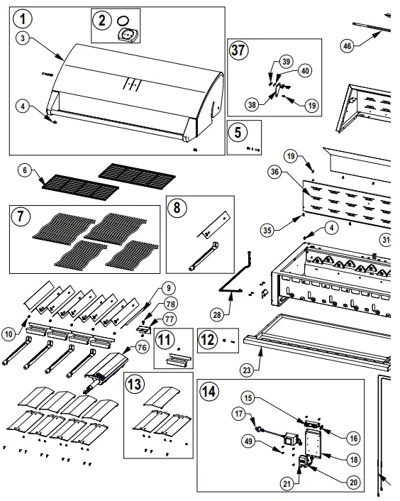 NAPOLEON-BIG32-Built-In-Gas-Barbecue-fig-21