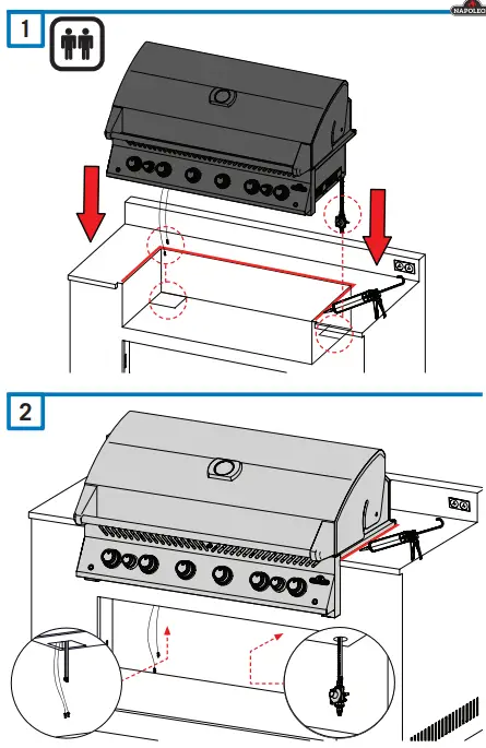 NAPOLEON-BIG32-Built-In-Gas-Barbecue-fig-9