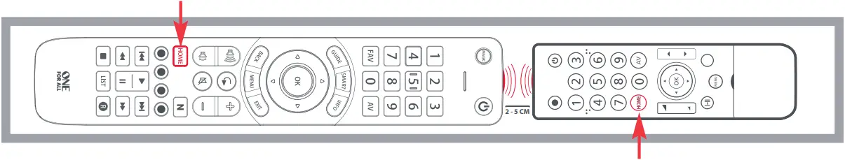 ONE FOR ALL URC7115 - LEARNING