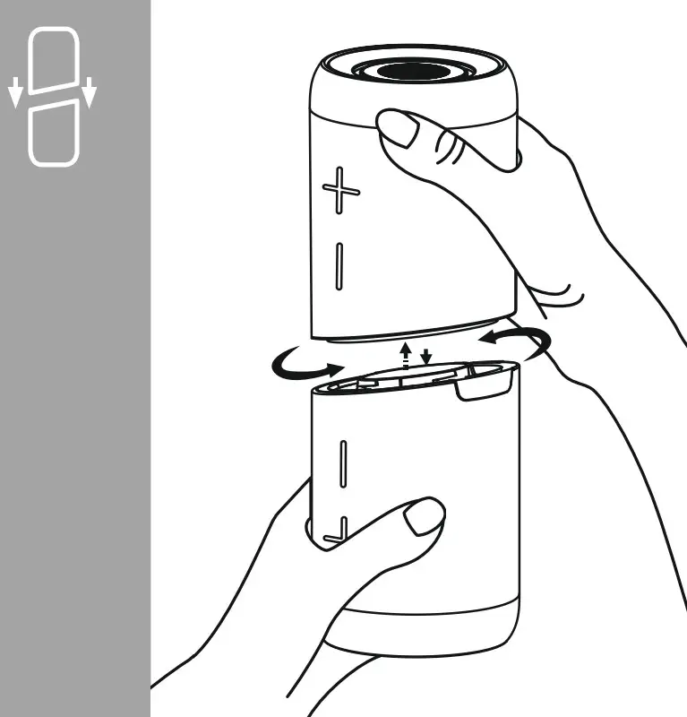 hama Twin 2 0 Loudspeaker Bluetooth Speaker - Parts 7