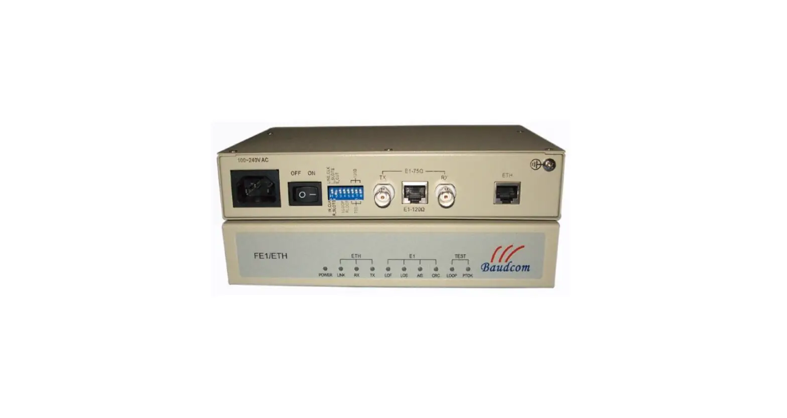 Baudcom Bd-fe1-ip-g Fe1 Over Gigabit Ethernet Multiplexer User Manual Baudcom Bd-fe1-ip-g Fe1 Over Gigabit Ethernet Multiplexer User Manual