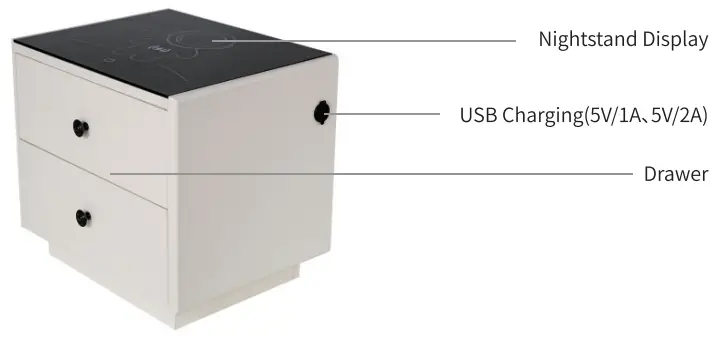 EASEPAL Smart Nightstand -