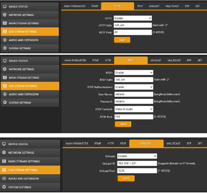 AVMATRIX-SE1117-H-265-or-H-264-SDI-Streaming-Encode--fig-11