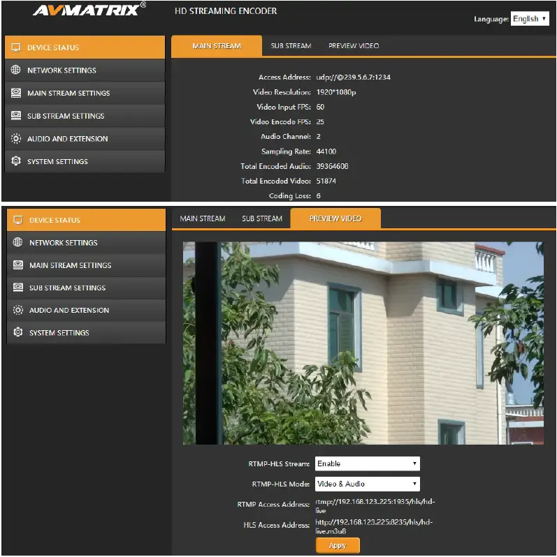 AVMATRIX-SE1117-H-265-or-H-264-SDI-Streaming-Encode--fig-4