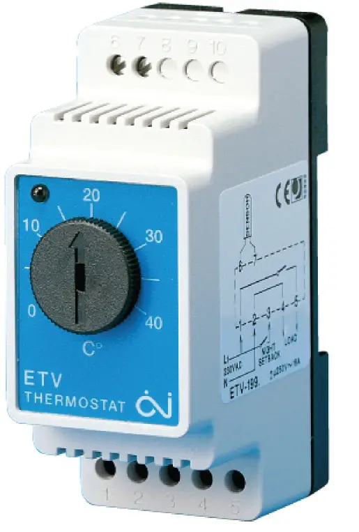 thermogroup 5291 DIN-Rail Thermostat