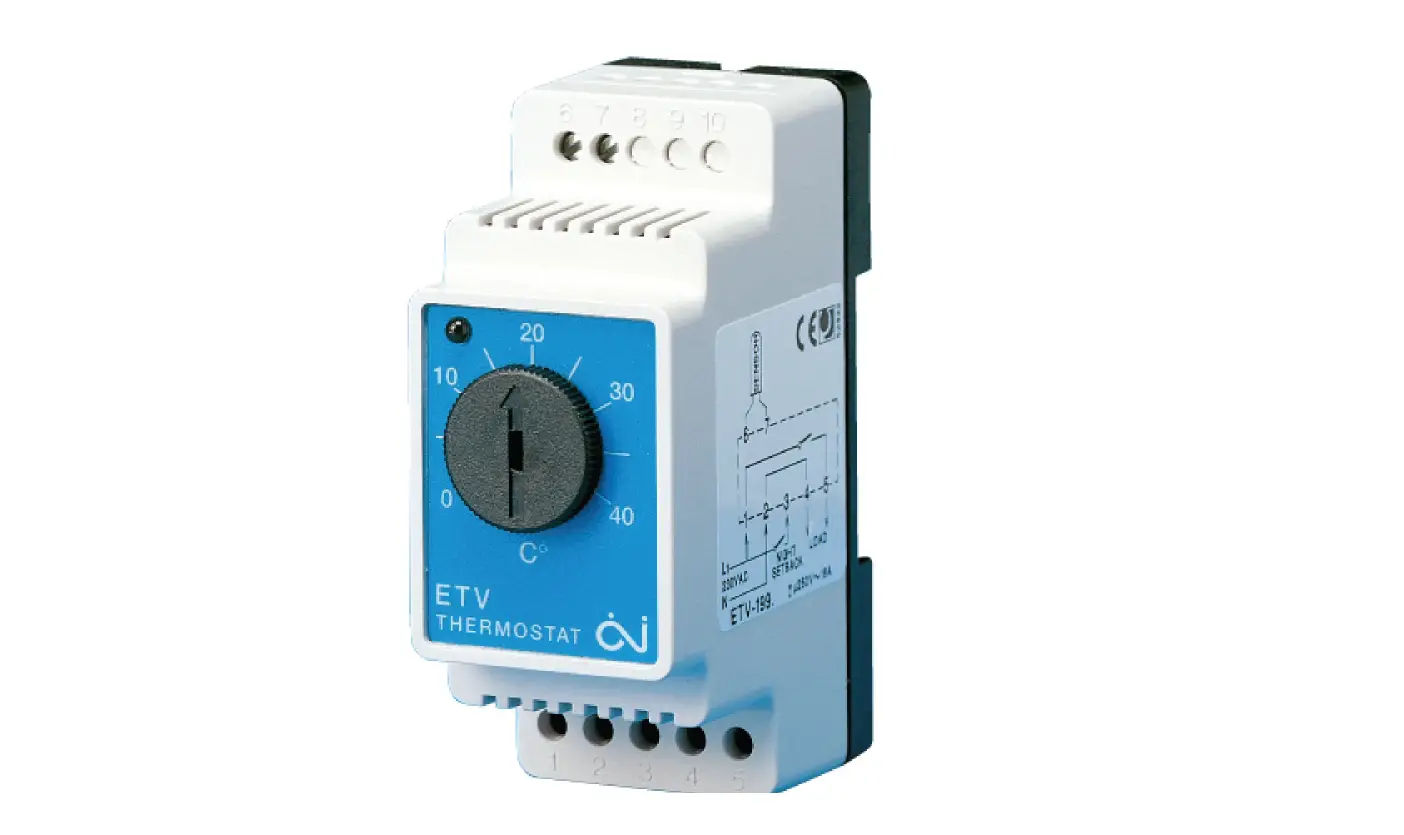 Thermogroup 5291 Din-rail Thermostat Instruction Manual Thermogroup 5291 Din-rail Thermostat Instruction Manual