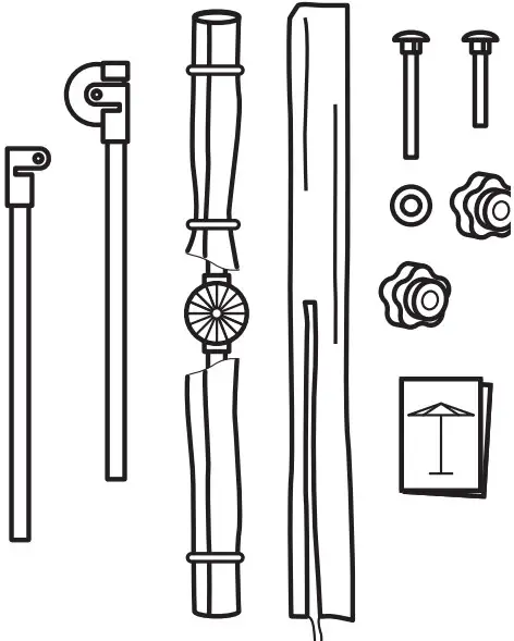 Unpack the balcony roof