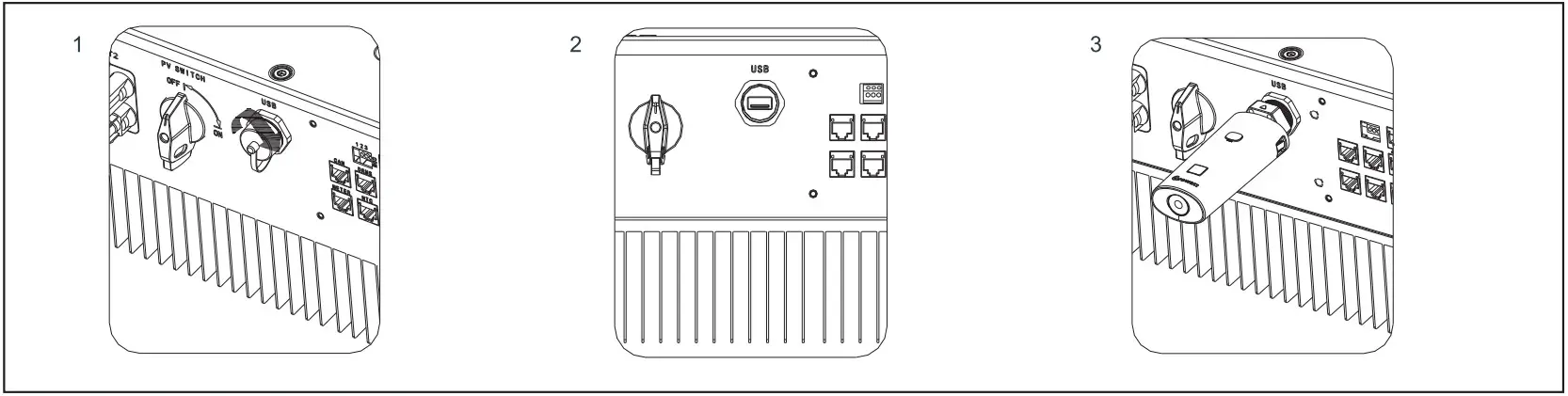 Growatt SPH410KTL3 BH UP Residential Storage Inverter - Moudle Installation