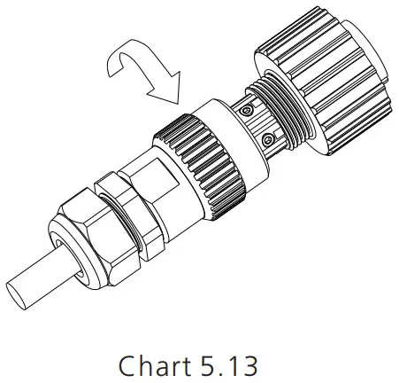 Growatt SPH410KTL3 BH UP Residential Storage Inverter - connection terminal