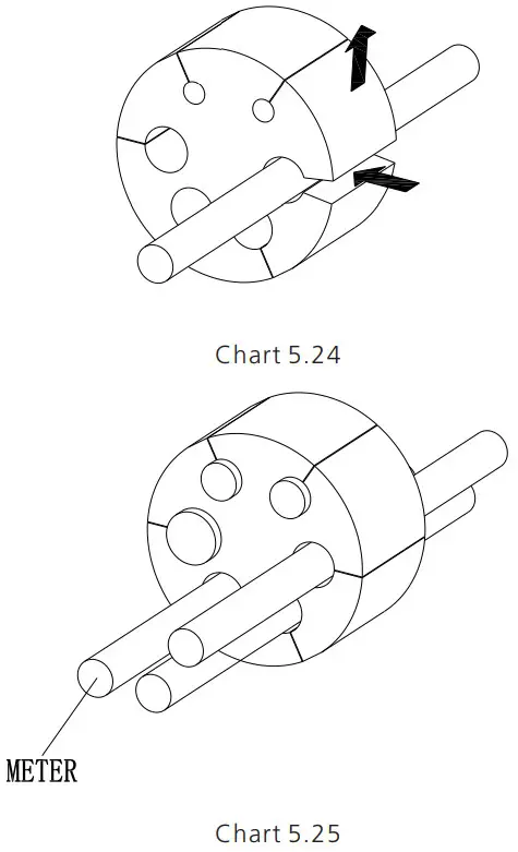 Growatt SPH410KTL3 BH UP Residential Storage Inverter - meter terminal