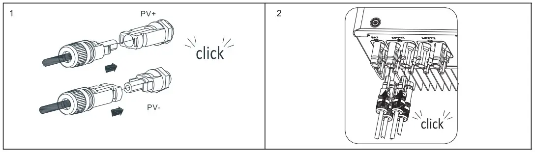 Growatt SPH410KTL3 BH UP Residential Storage Inverter - pv terminal
