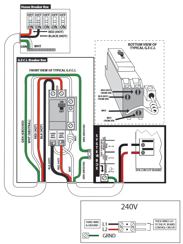 Luxury Spas Studio Series Bath Tubs - Diagram