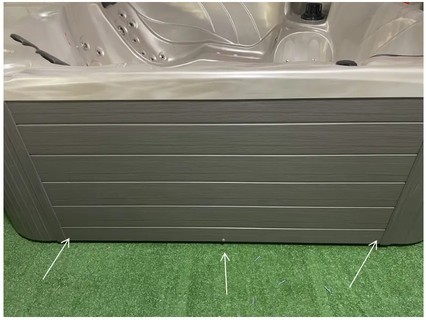 Luxury Spas Studio Series Bath Tubs - Panel Removal