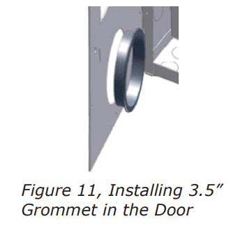 MIDNITE SOLAR MNE250STM-240 White Steel Magnum Power Panel - Grommet