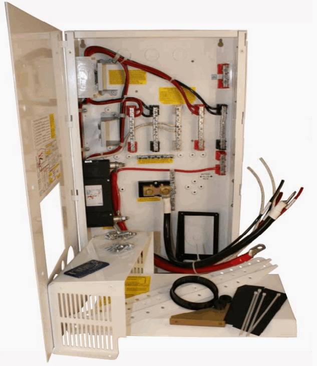 MIDNITE SOLAR MNE250STM-240 White Steel Magnum Power Panel