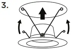 JASCO 51461 UltraPro Wi Fi Smart LED Downlight - Install the smart device 3