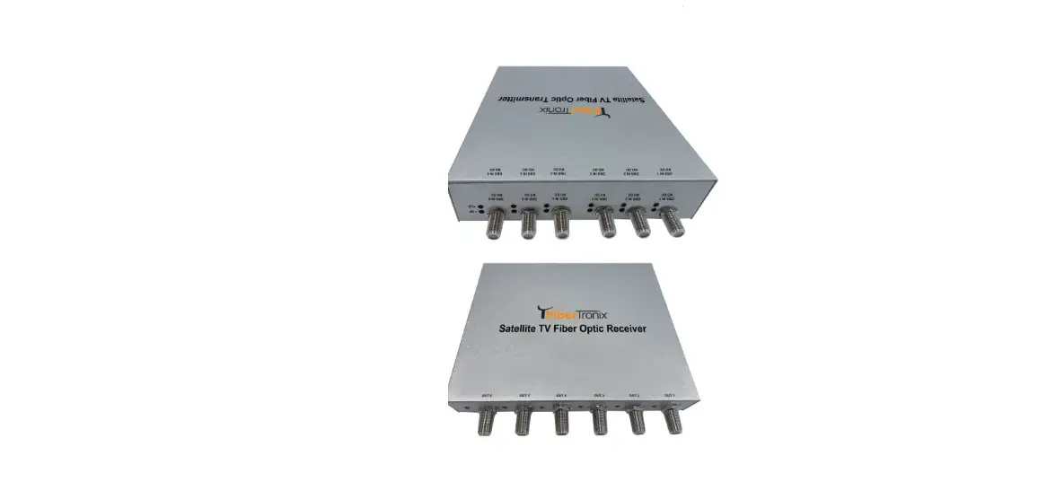 Fibertronix Ft-sat-tx-6 Satellite Tv Fiber Optic Receiver User Manual
