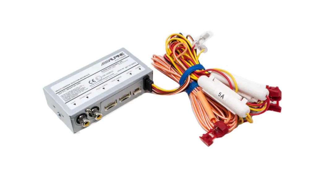 Alpine Electronics Kcx-c2600b Universal 2 Camera Switcher Owner's Manual