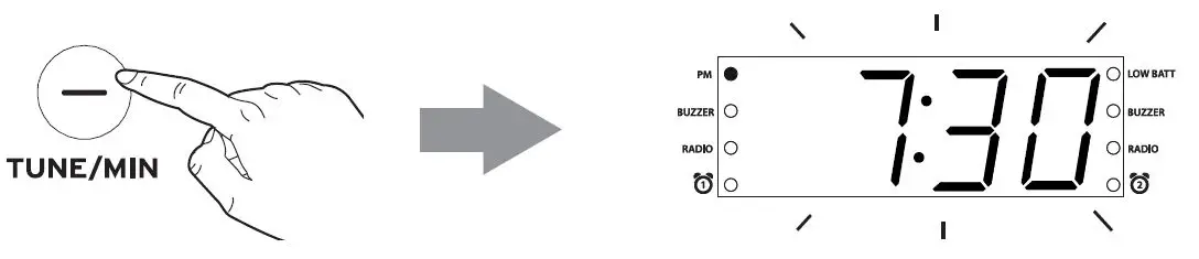 Timex T231 AM-FM DUAL ALARM CLOCK RADIO-fig- (11)