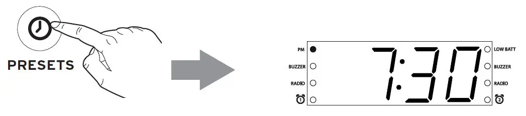 Timex T231 AM-FM DUAL ALARM CLOCK RADIO-fig- (12)