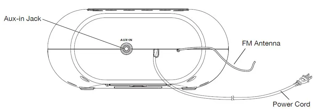 Timex T231 AM-FM DUAL ALARM CLOCK RADIO-fig- (3)