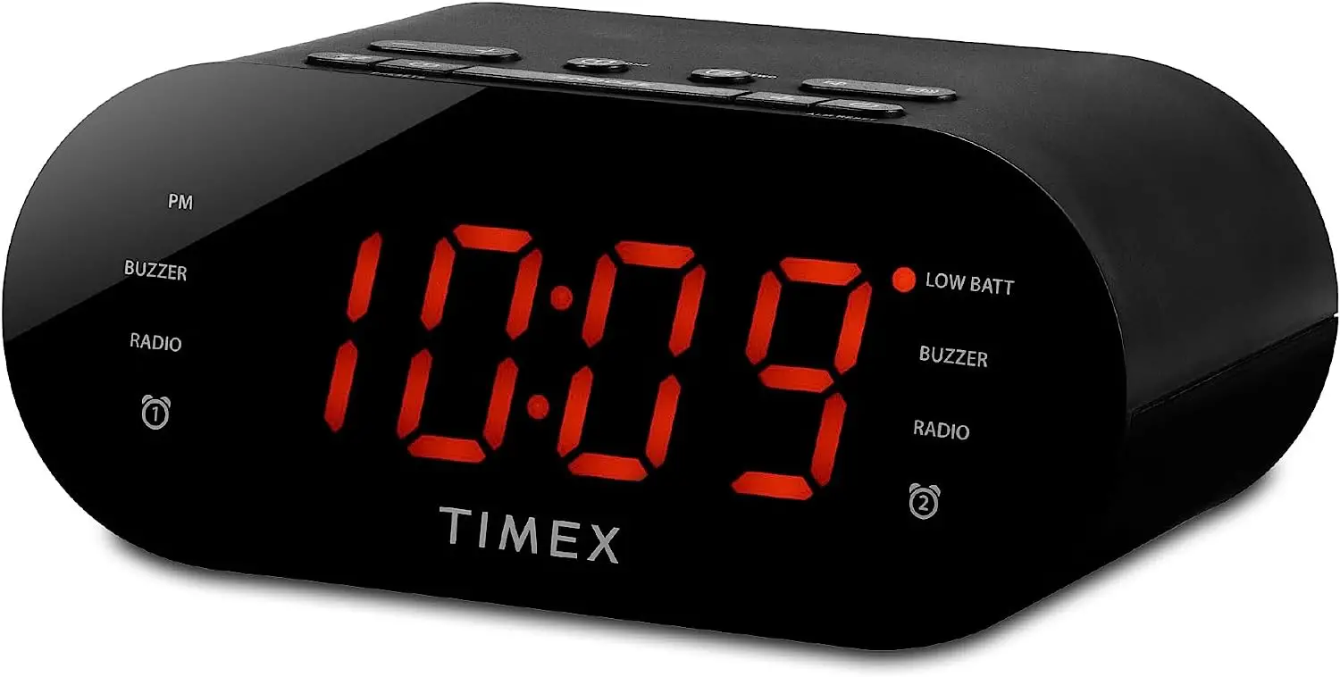 Timex T231 AM-FM DUAL ALARM CLOCK RADIO-product