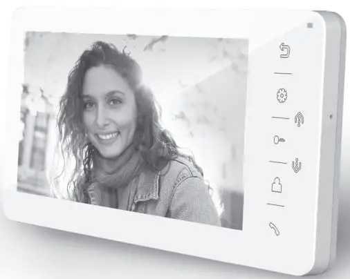 scs sentinel PMP0006 Interior Videophone Screen Monitor-fig1