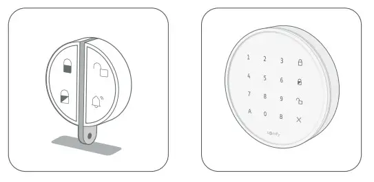 sOmfy 1875259 Home Alarm Advanced Wireless Alarm System - control
