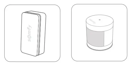 sOmfy 1875259 Home Alarm Advanced Wireless Alarm System - detection