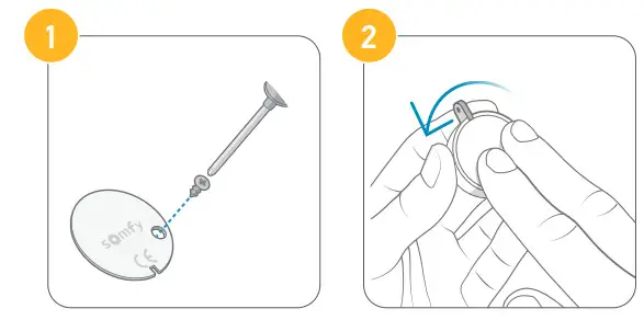 sOmfy 1875259 Home Alarm Advanced Wireless Alarm System - fob