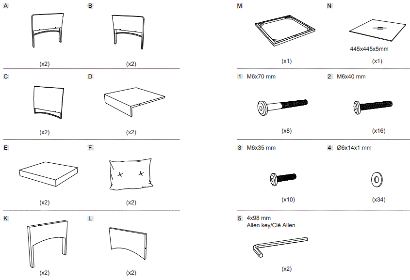Garden-Furniture-HW68639-3Pcs-Wicker-Bistro-Set-fig-2