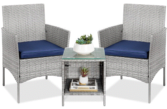 Garden-Furniture-HW68639-3Pcs-Wicker-Bistro-Set-product