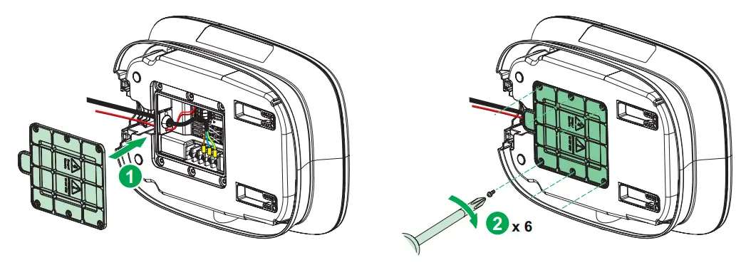 Schneider Electric EVH4S03N2 EVlink Home Charging Station - Secure Inspection Hatch