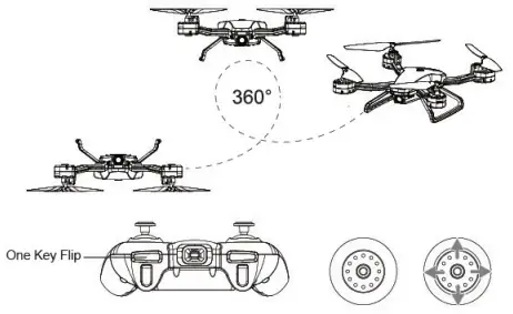 Attop A30 Remote Control Camera Drone - fig17