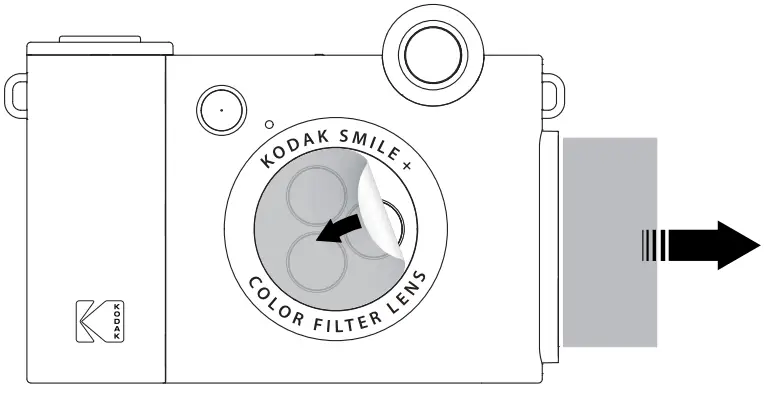 KODAK Smile+ Digital Instant Print Camera - overview 1