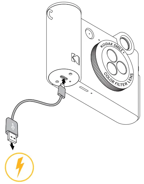 KODAK Smile+ Digital Instant Print Camera - overview 2