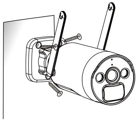 Camera installation method