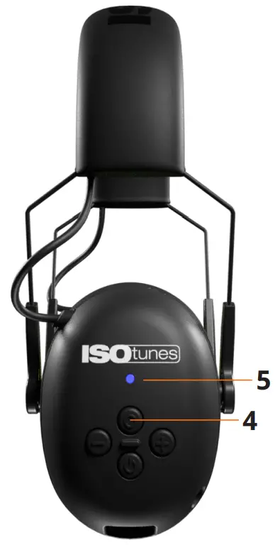 ISOtunes AIR DEFENDER Comfortable Wireless Hearing - Bluetooth Reset