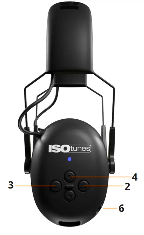 ISOtunes AIR DEFENDER Comfortable Wireless Hearing - Bluetooth Reset1