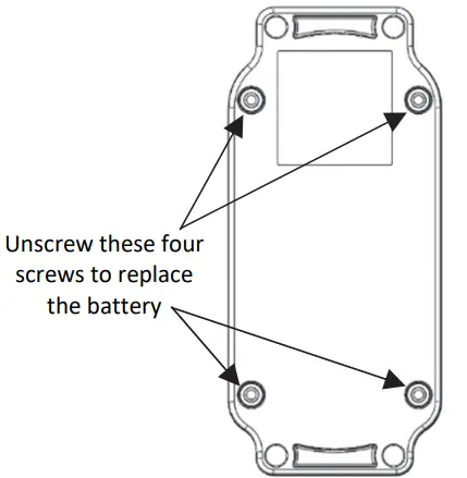 HOBO MX2300 Series Data Logger - replace the battery