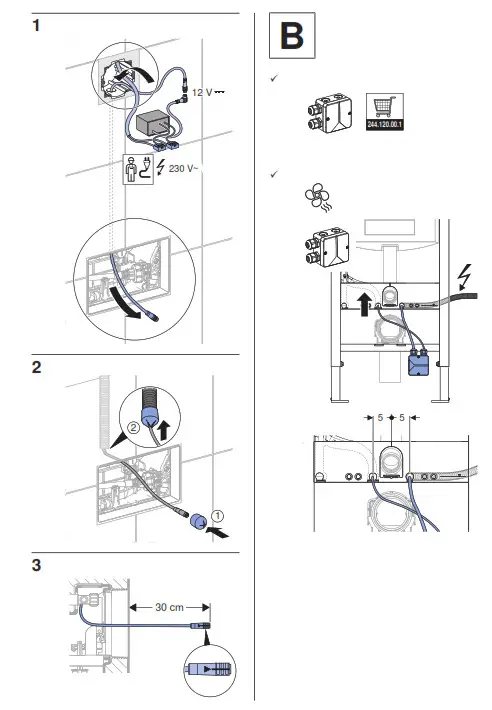 GEBERIT Netzteil Power Adapter - Fig2