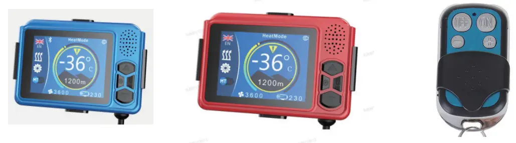 Hcalory M98 Diesel Heater Adjustable Power 12V All In One - Remote Control Operation 2