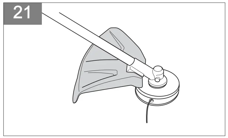 Cutting attachment guard